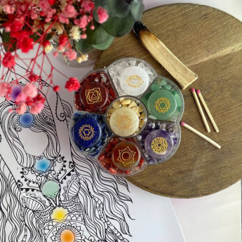 Набір каменів для чакральних медитацій