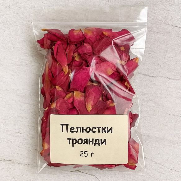 Пелюстки троянди 25 г 