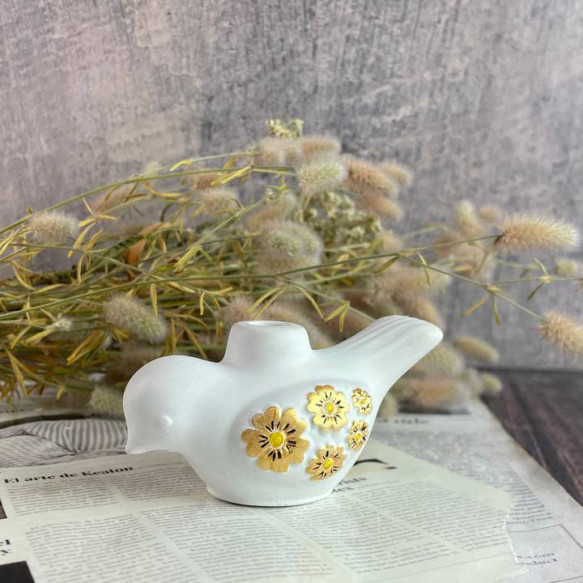 Підсвічник "Квіткова Куріпка" для тонких свічок