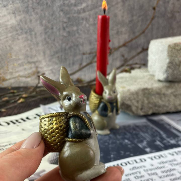 Підсвічник Кролик-мандрівник