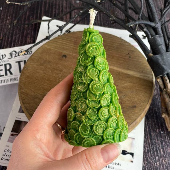 Воскова зелена свічка - Євро