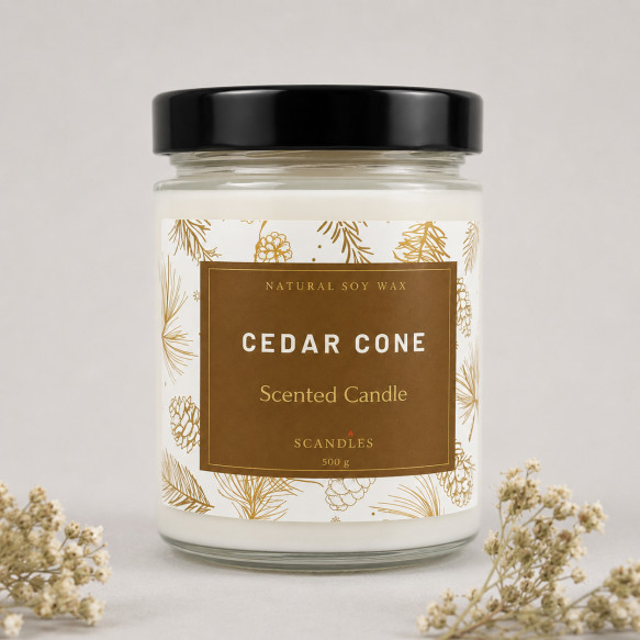 Ароматична свічка Major Gift Cedar Cone